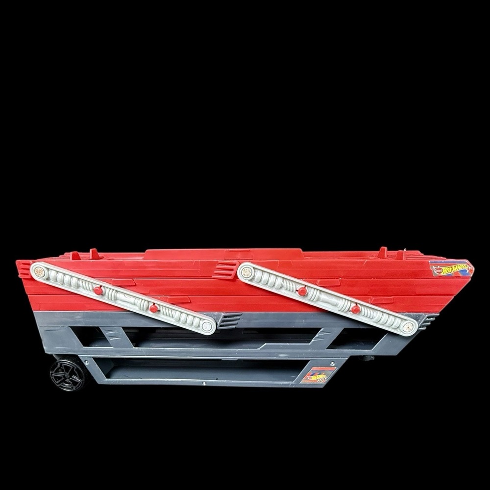 Hot Wheels Red Mega Hauler Car Carrier Transporter - Trailer Only